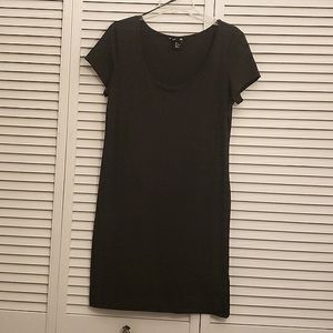 Lg. Dark Gray H&M Basic Casual SS Dress